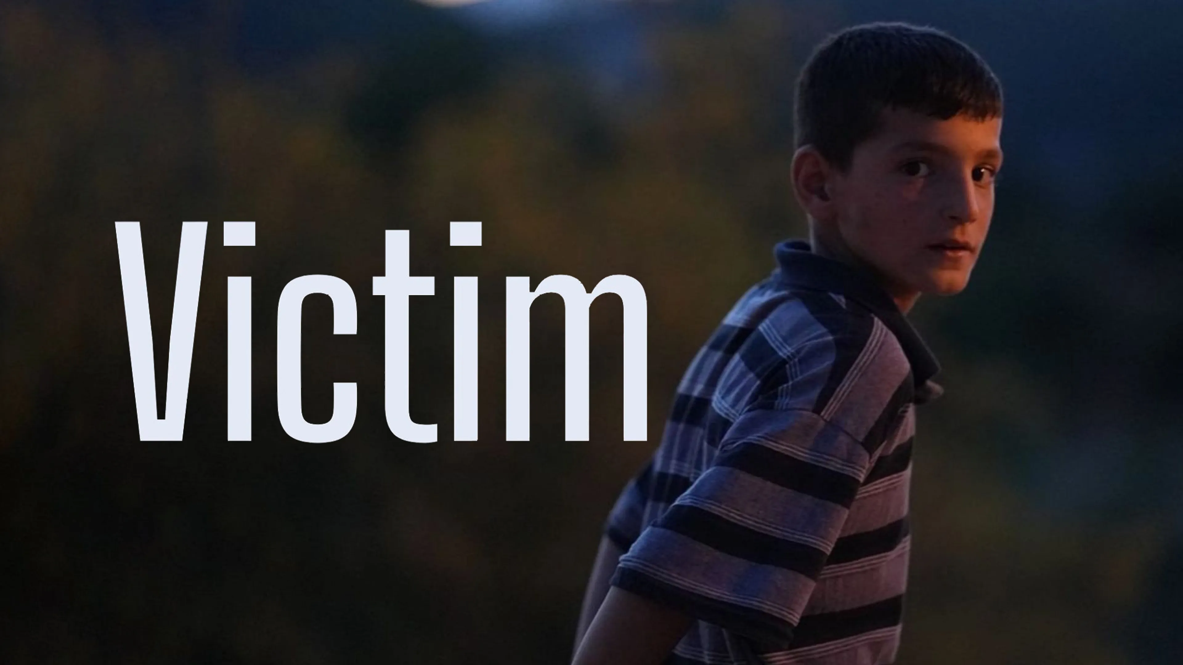Victim poster